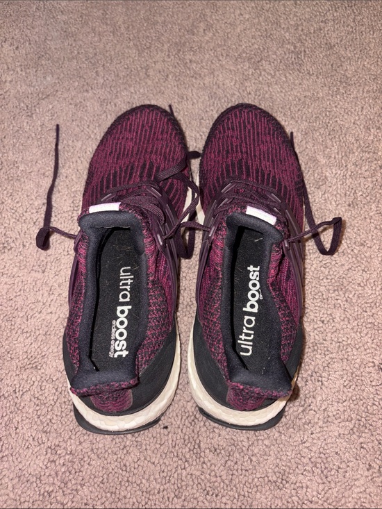 adidas Shoes - Adidas Ultra Boost Women's Running Shoes - Maroon/Black